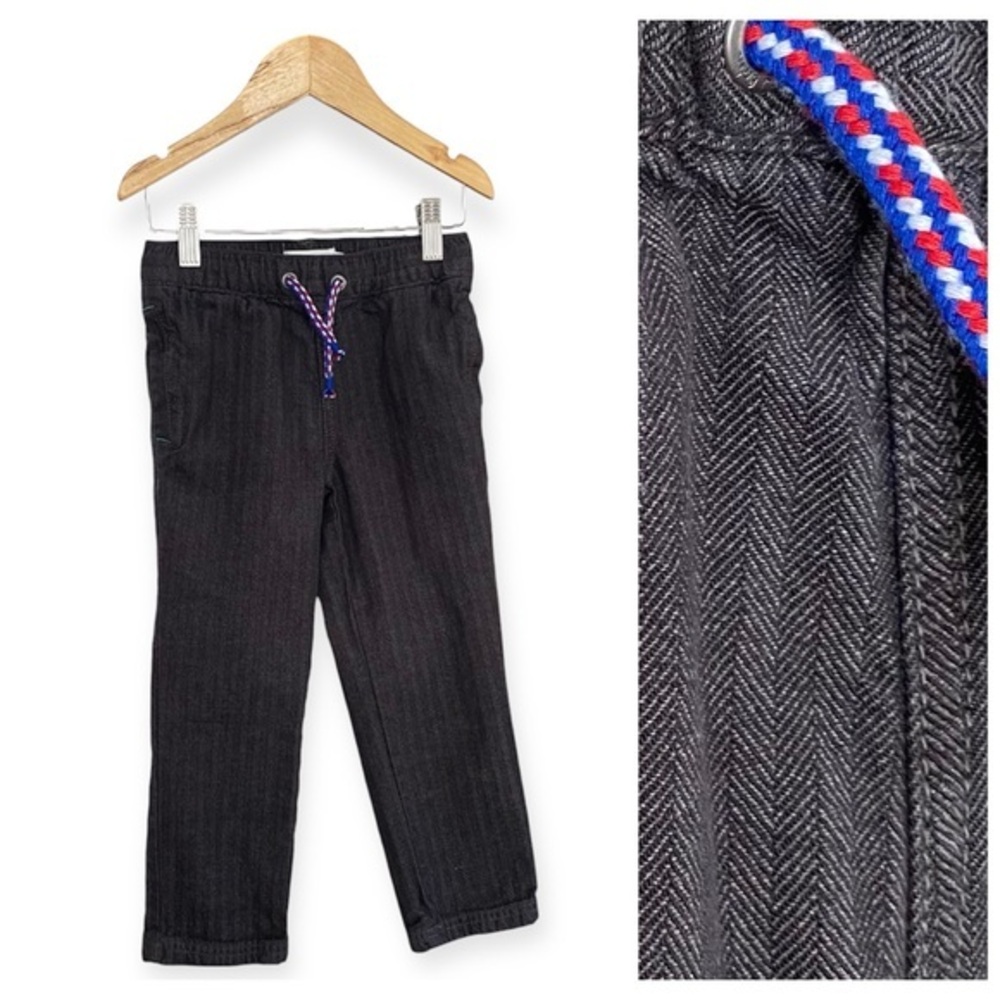 Mini Boden Gray Pull On Trousers 4t